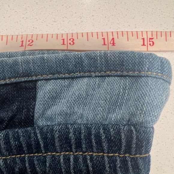 Sea NY Sea New York Diego Patchwork Denim Paperbag Shorts Size 6 - Picture 10 of 16